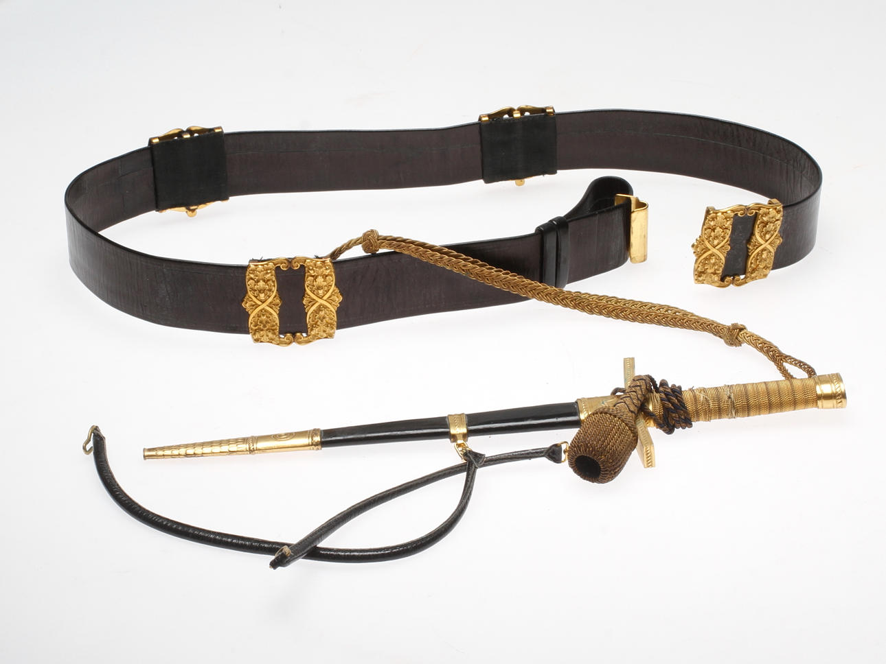 STICKERT, för flygvapnet, Sverige, m/1930 med PARADBÄLTE.