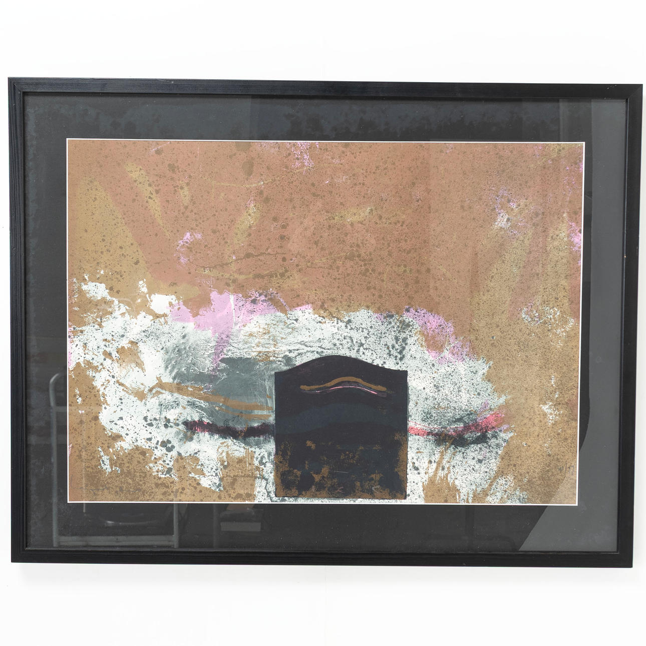 UNIDENTIFIED ARTIST. Lithograph, abstract, signed & numbered 41/99.