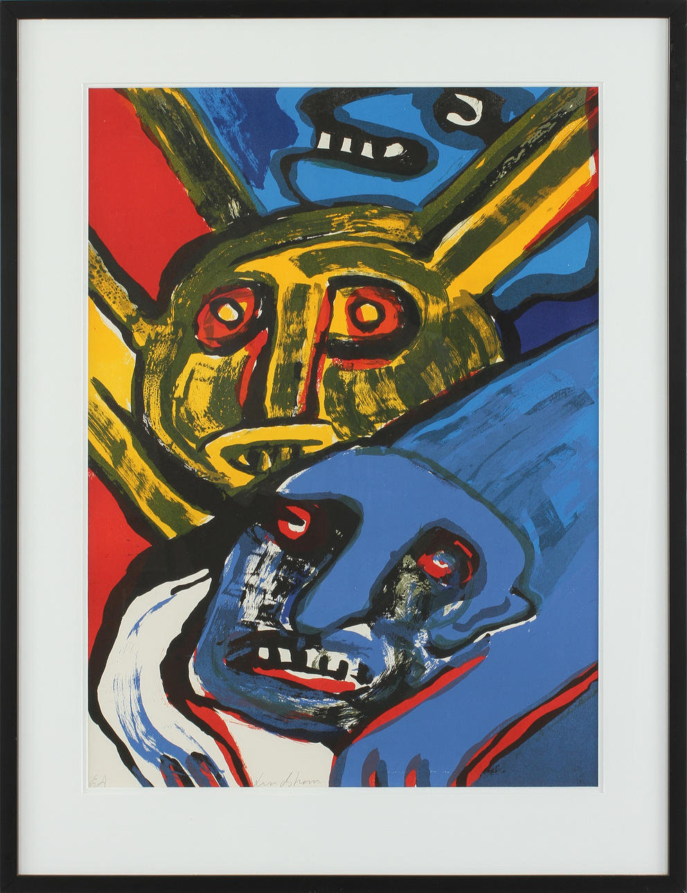 BENGT LINDSTRÖM. Färglitografi, signerad och numrerad EA.