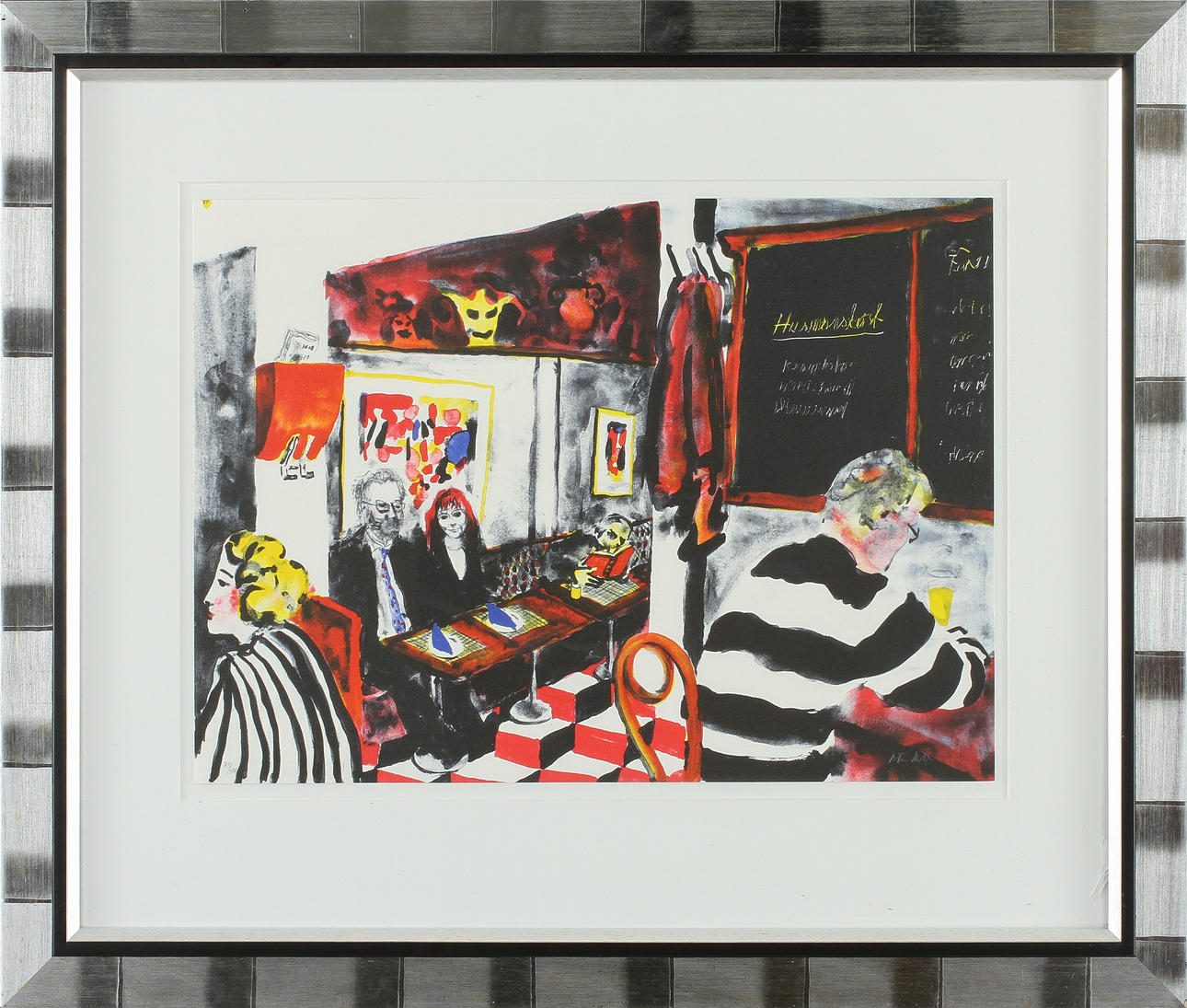 PETER DAHL. Färglitografi, signerad och numrerad 85/375.