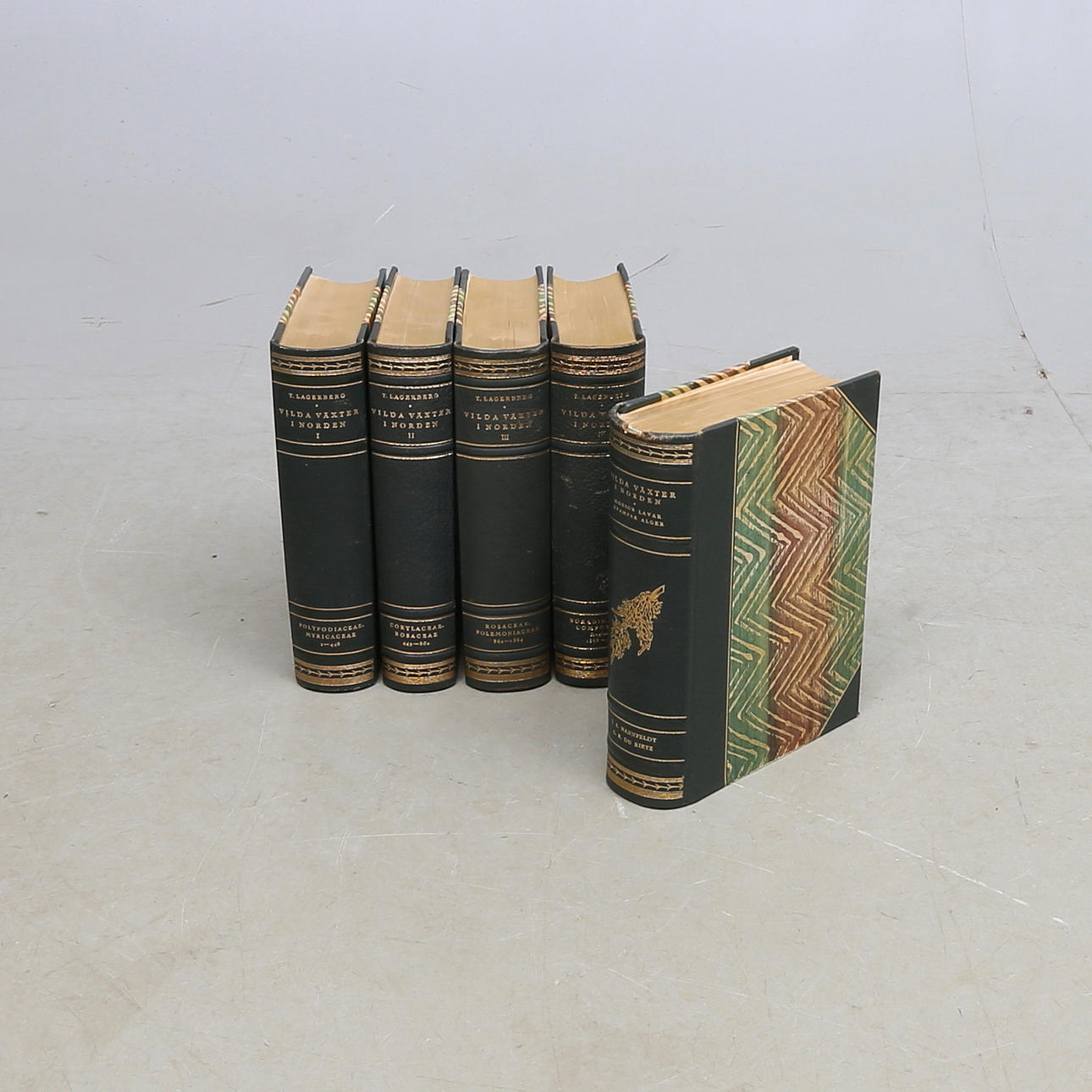 VILDA VÄXTER I NORDEN, bl.a. Torsten Lagerberg, Bokförlaget natur och kultur, 1949.