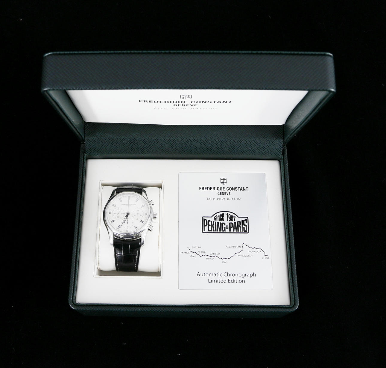 HERRARMBANDSUR, Frederique Constant, Genève, Peking to Paris.