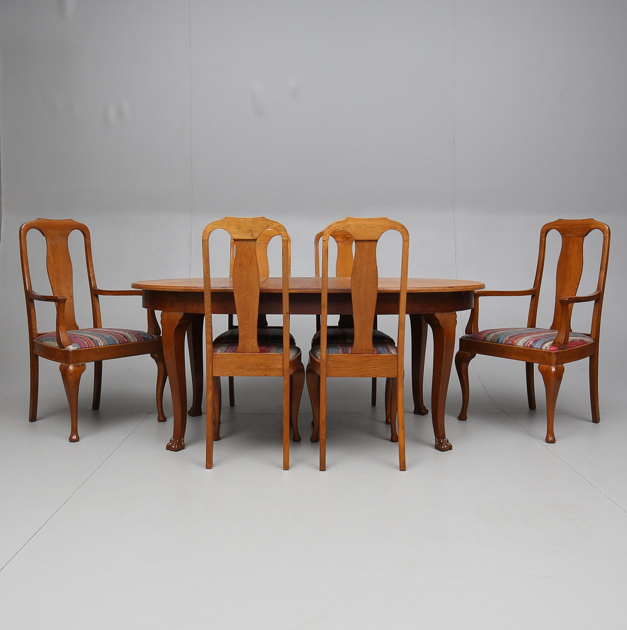 MATGRUPP, 7delar, senbarockstil, omkring år 1900.