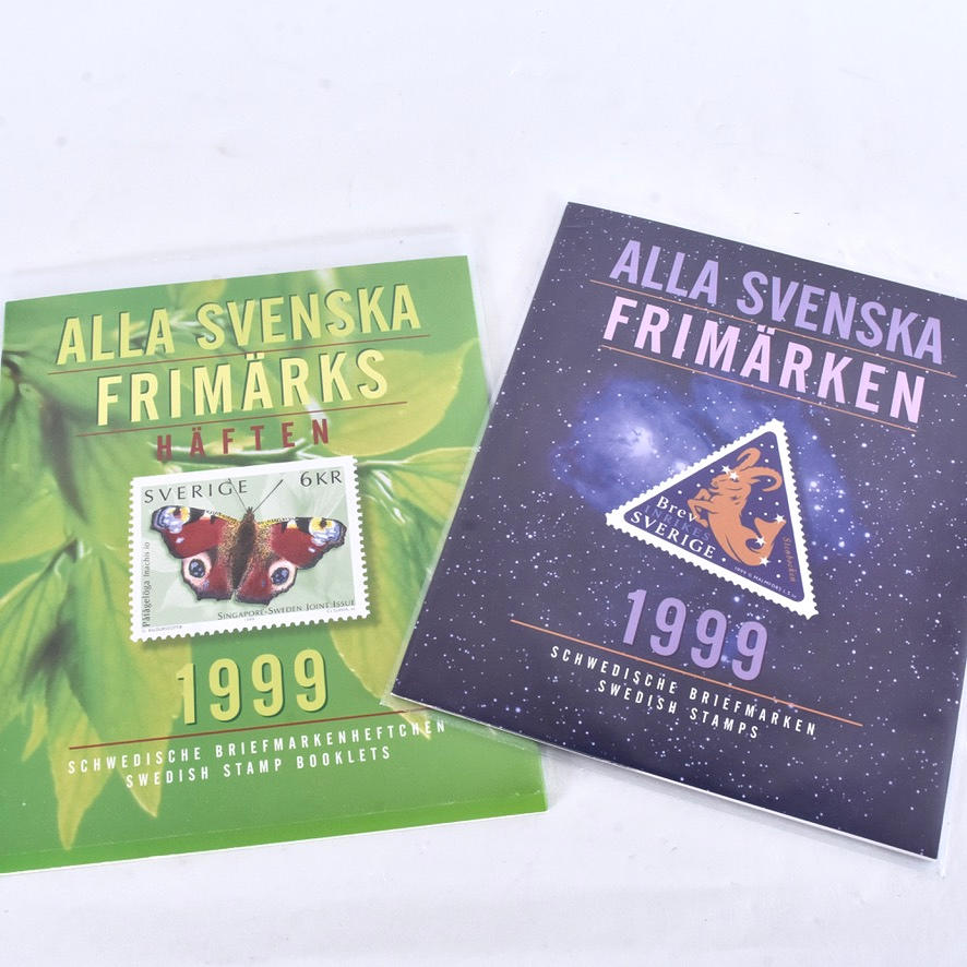 SWEDISH STAMPS, annual sets, 1999.