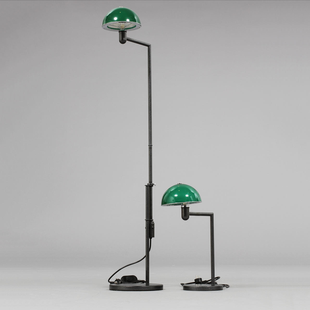 BORDSLAMPA samt GOLVLAMPA, "Zero", Peter Sundstedt.