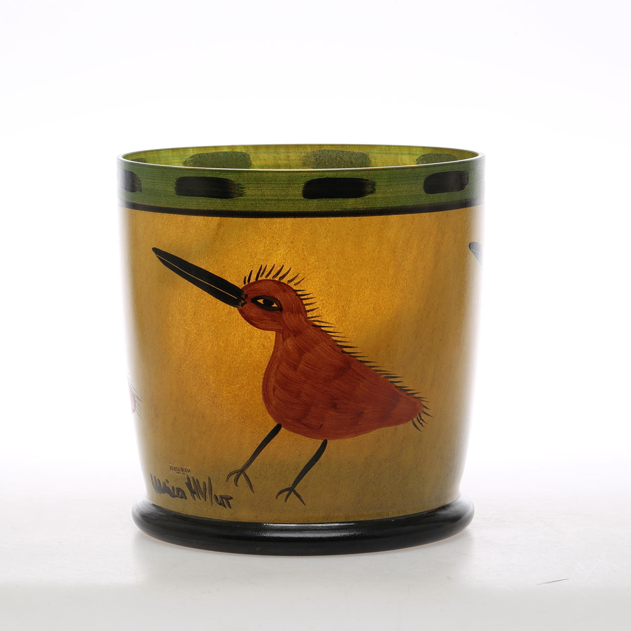 YTTERFODER, glas, Ulrica Hydman Vallien, Kosta Boda.