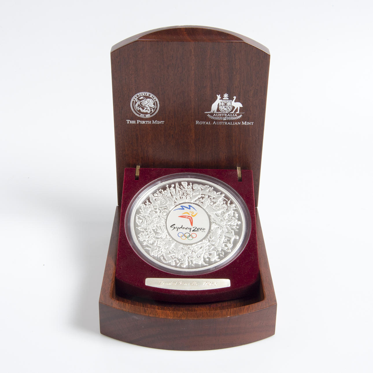 MYNT i etui, The Sydney 2000 Olympic Coin Collection.