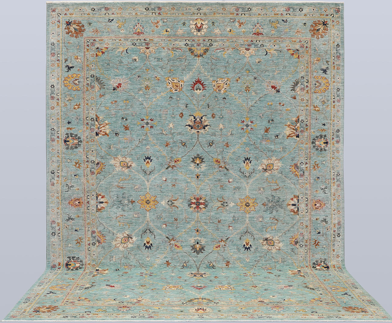 CARPET. Zigler fine, 367 x 274 cm.