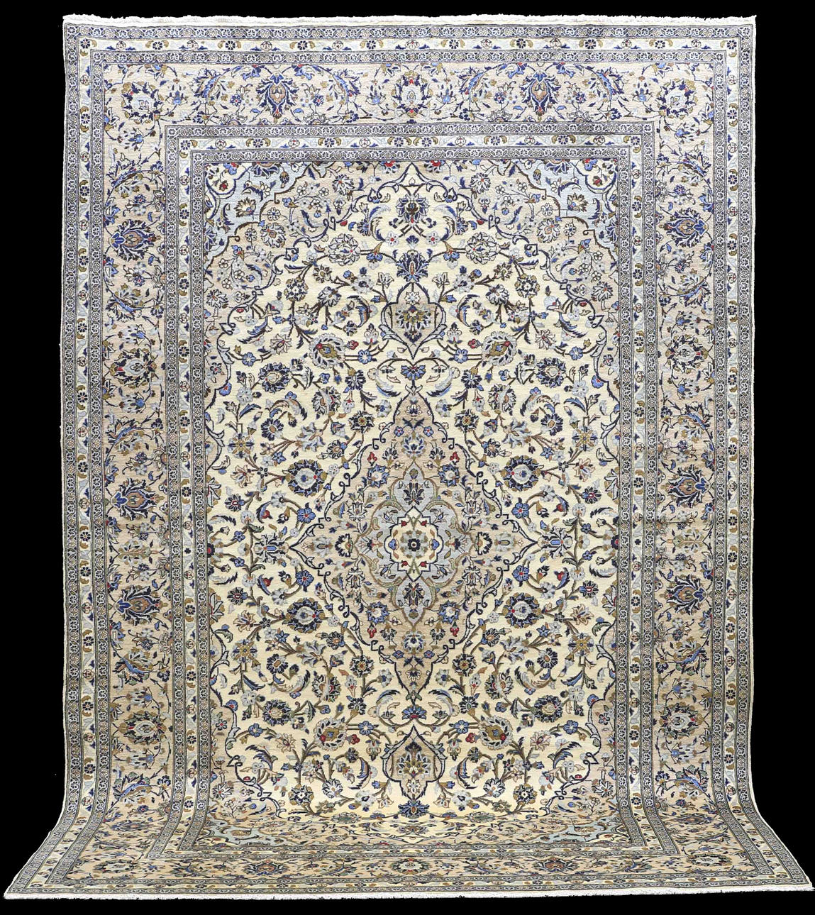 MATTA, persisk, ljus keshan, (fine), 366 x 245 cm.