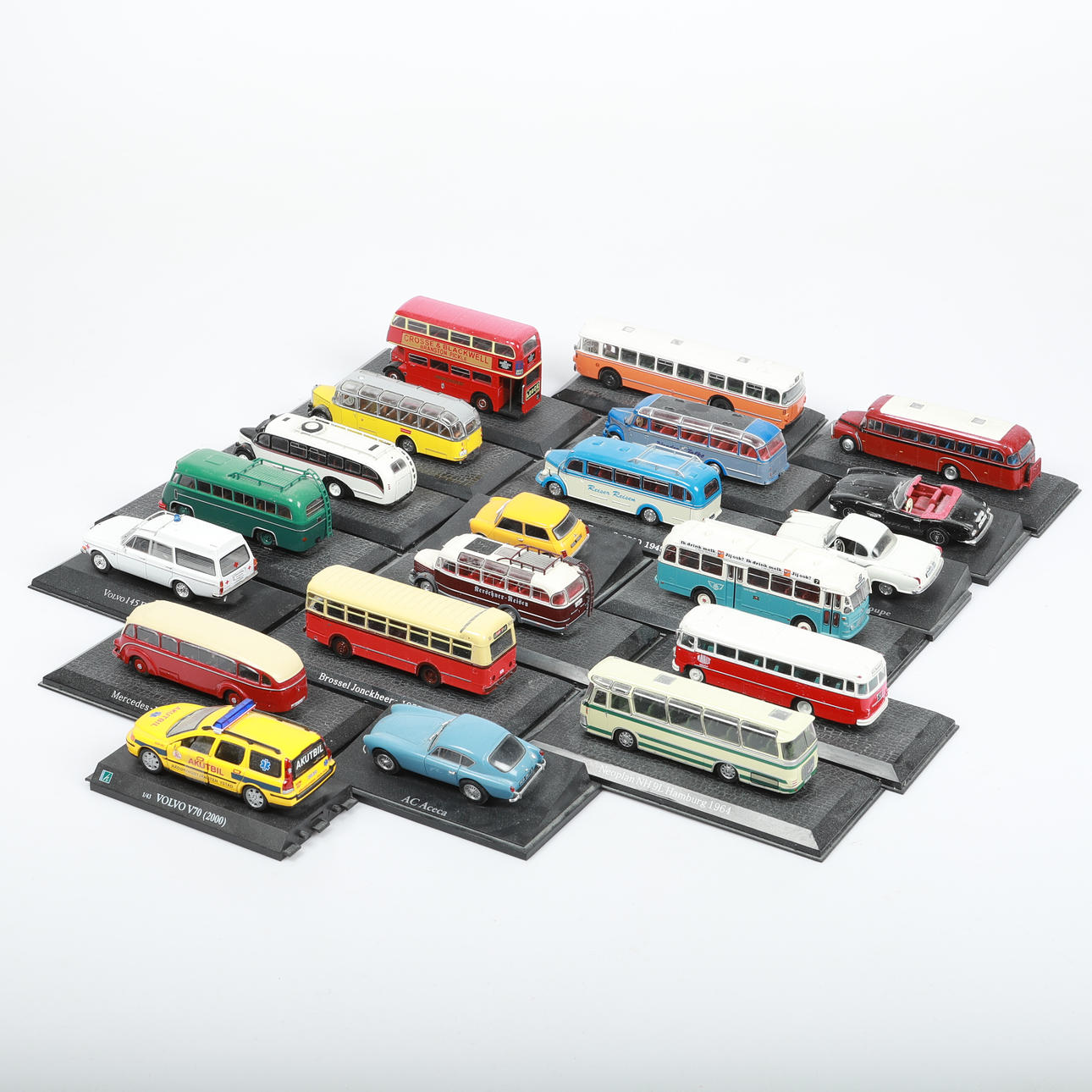 SAMLARBILAR, 20 stycken, Editions Atlas Collections.