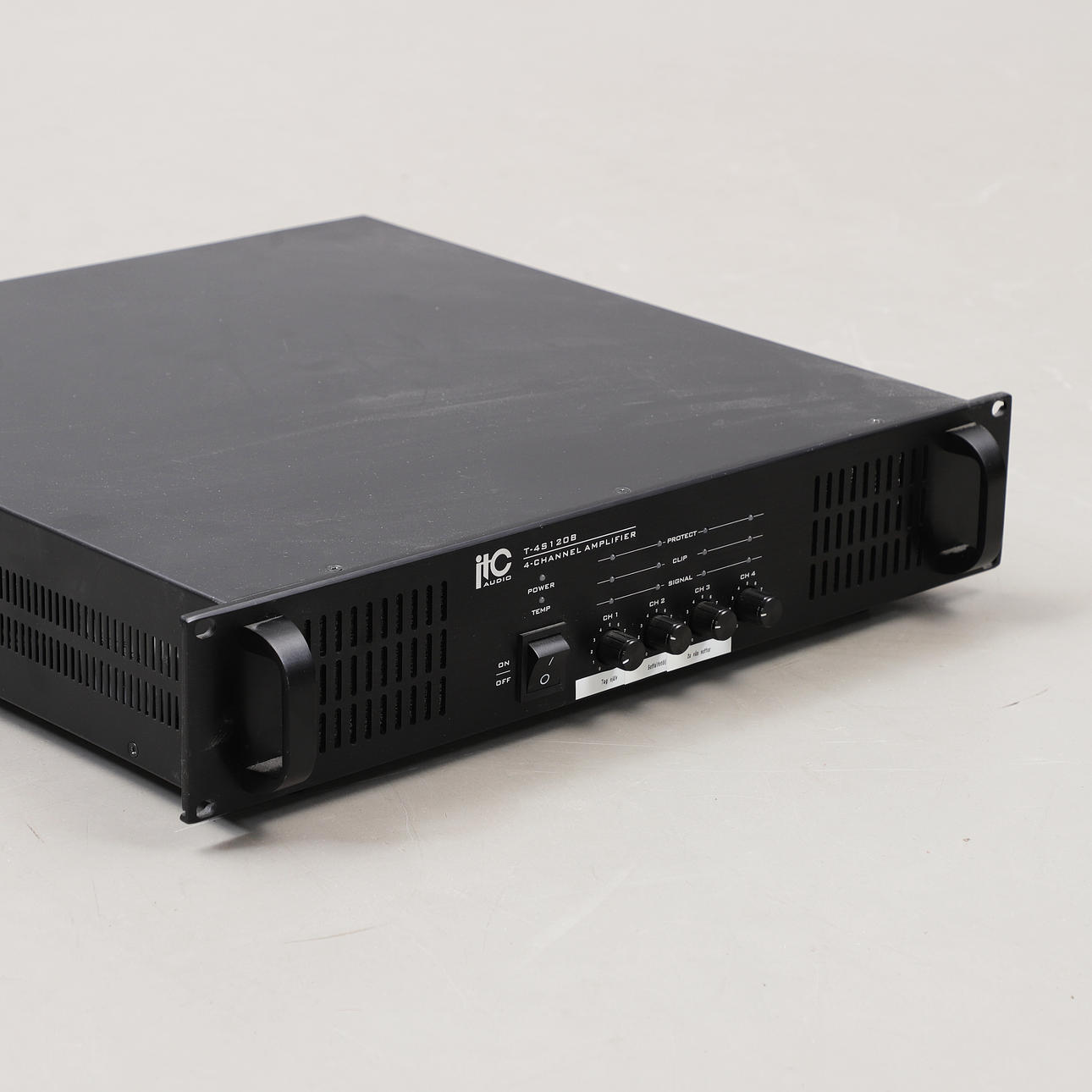 POWER AMPLIFIER, Itc audio, model T-4S120B.