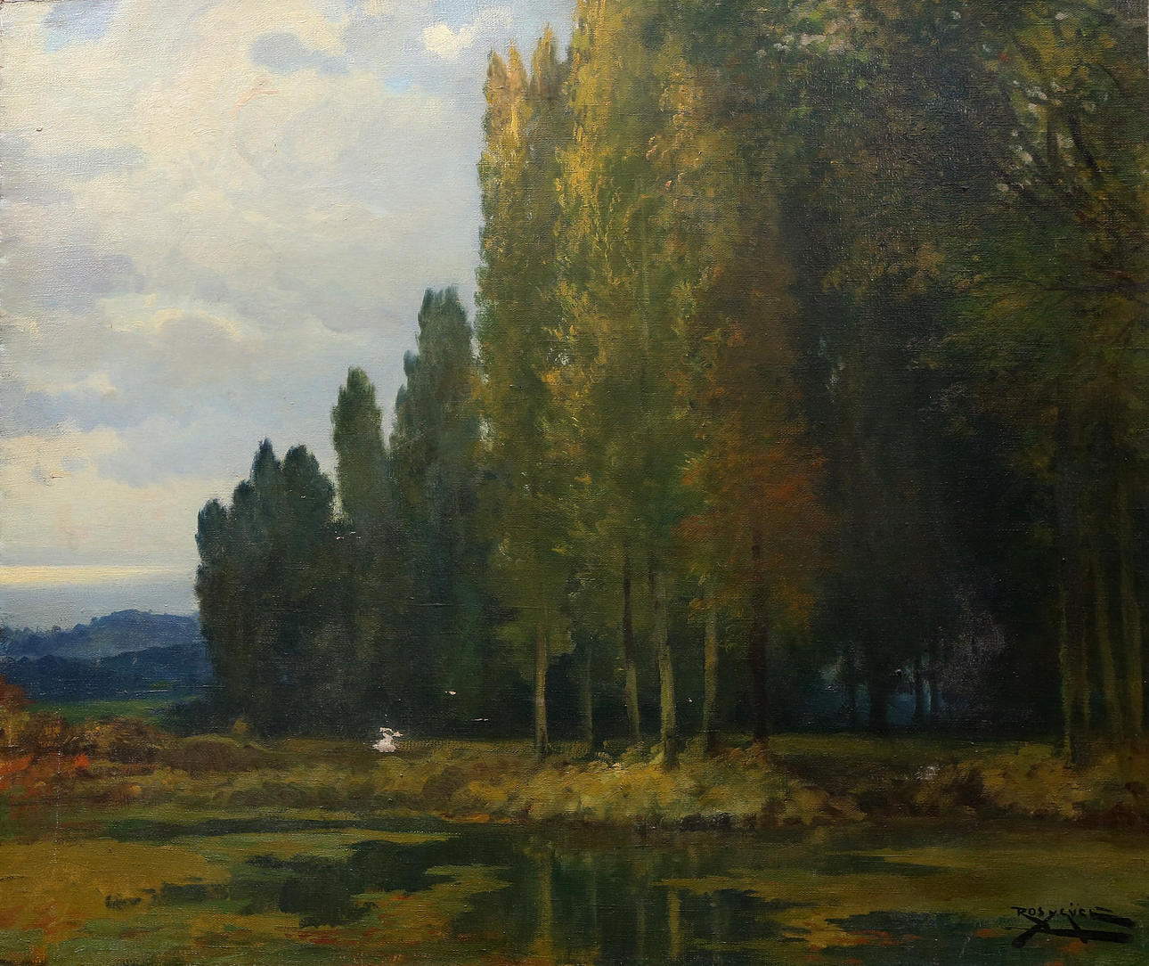 ANTONI ROS I GÜELL. Landscape.