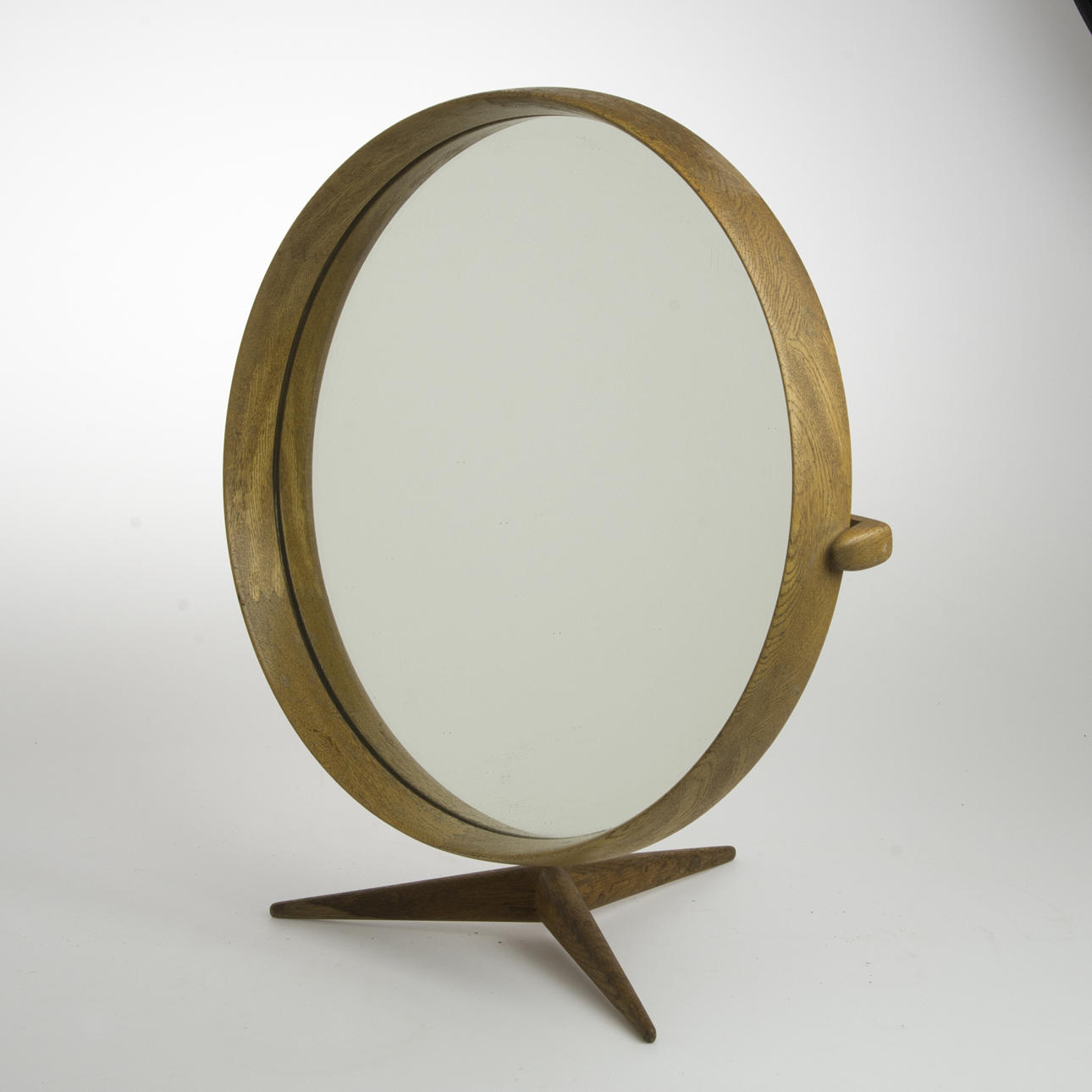 BORDSSPEGEL, teak, 1900-talets mitt.