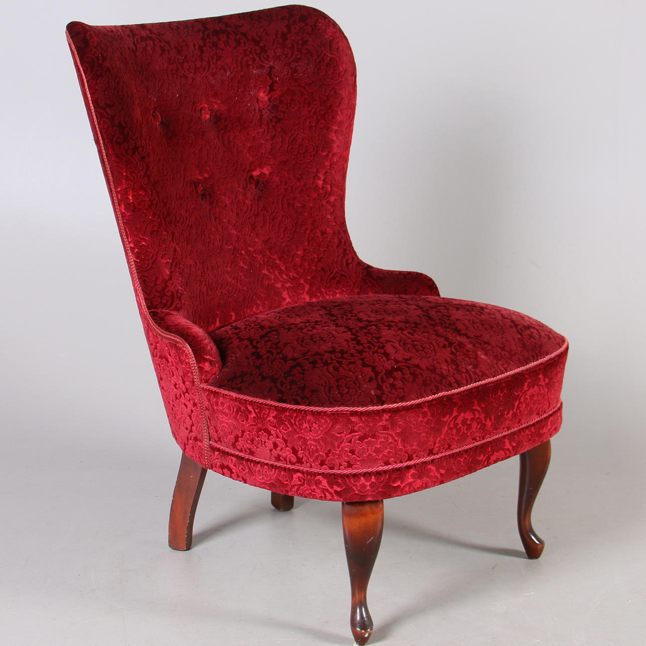 EMMAFÅTÖLJ, rokokostil, 1900-tal.