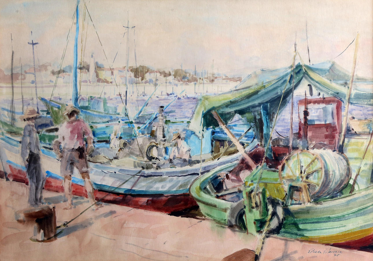 ALBERT ESTRADA VILARRASA. Harbour view.
