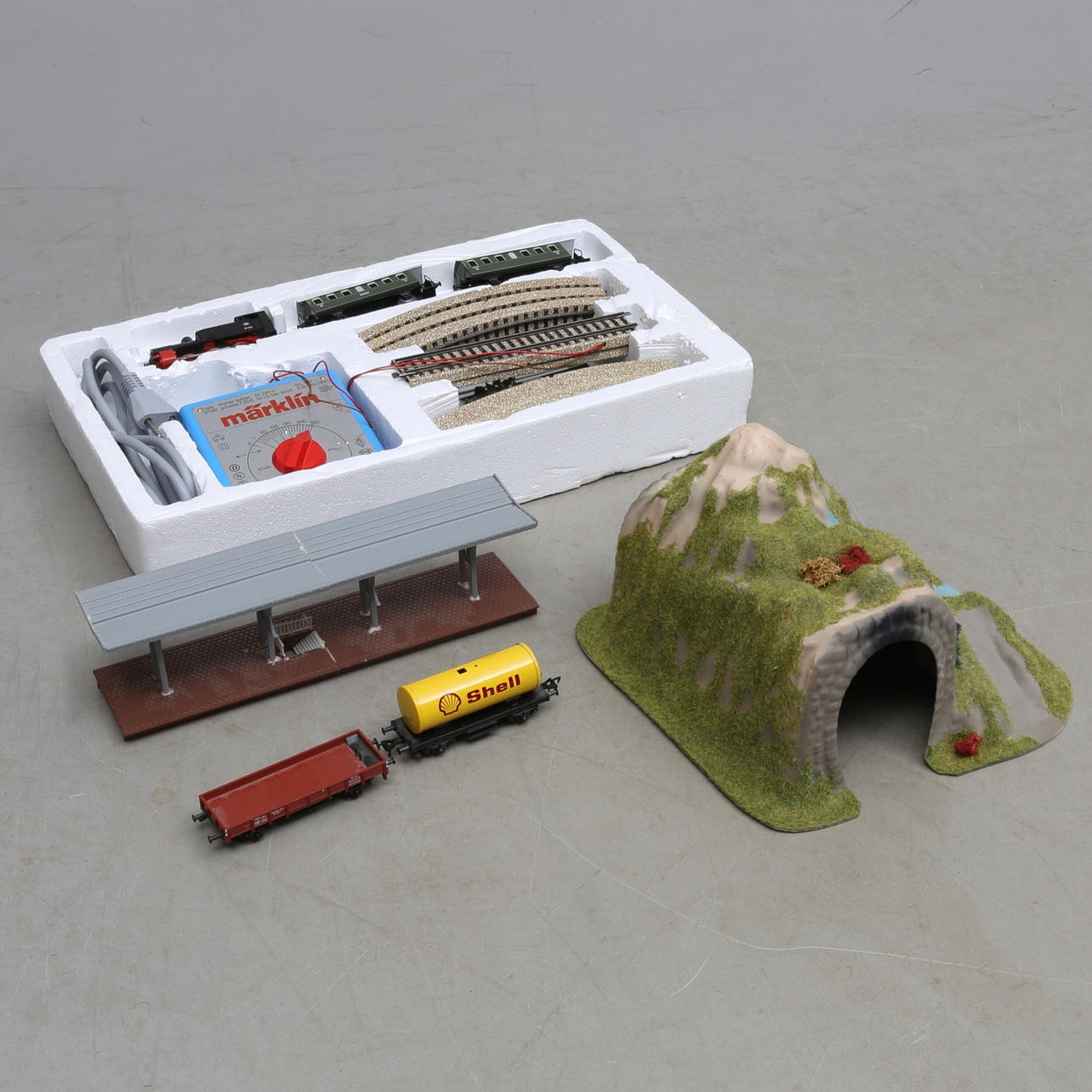 MÄRKLIN grundsats 0963 i originalkartong.