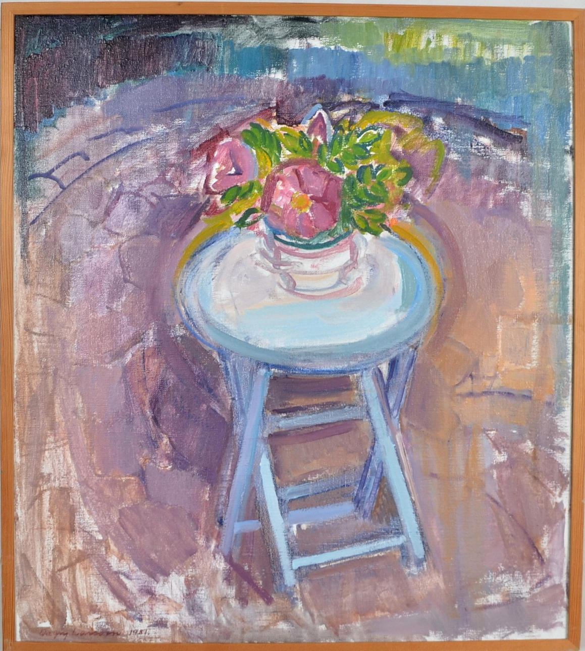 DAGNY LARSSON. Olja på duk.