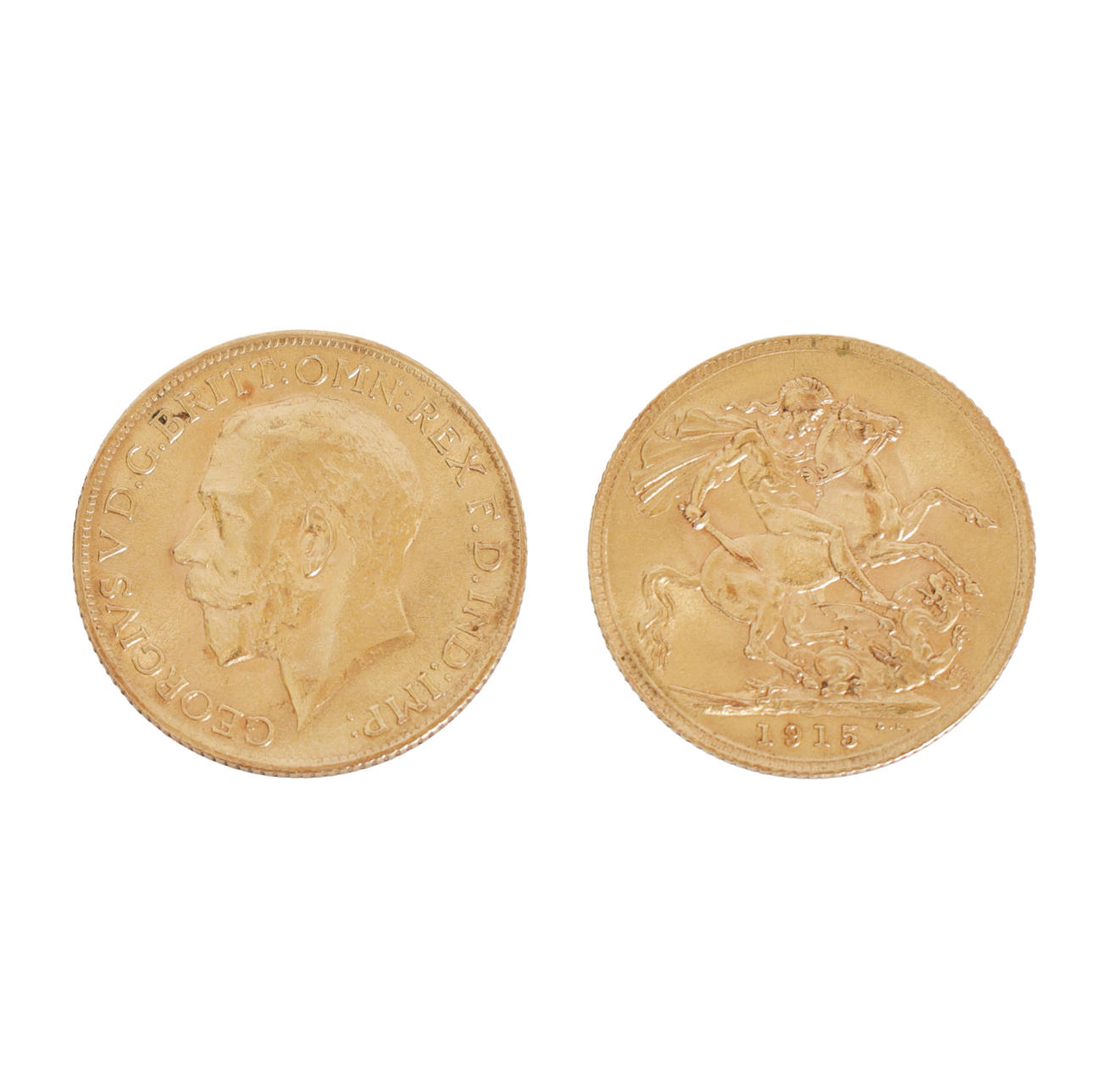 A GEORGE V SOVEREIGN.