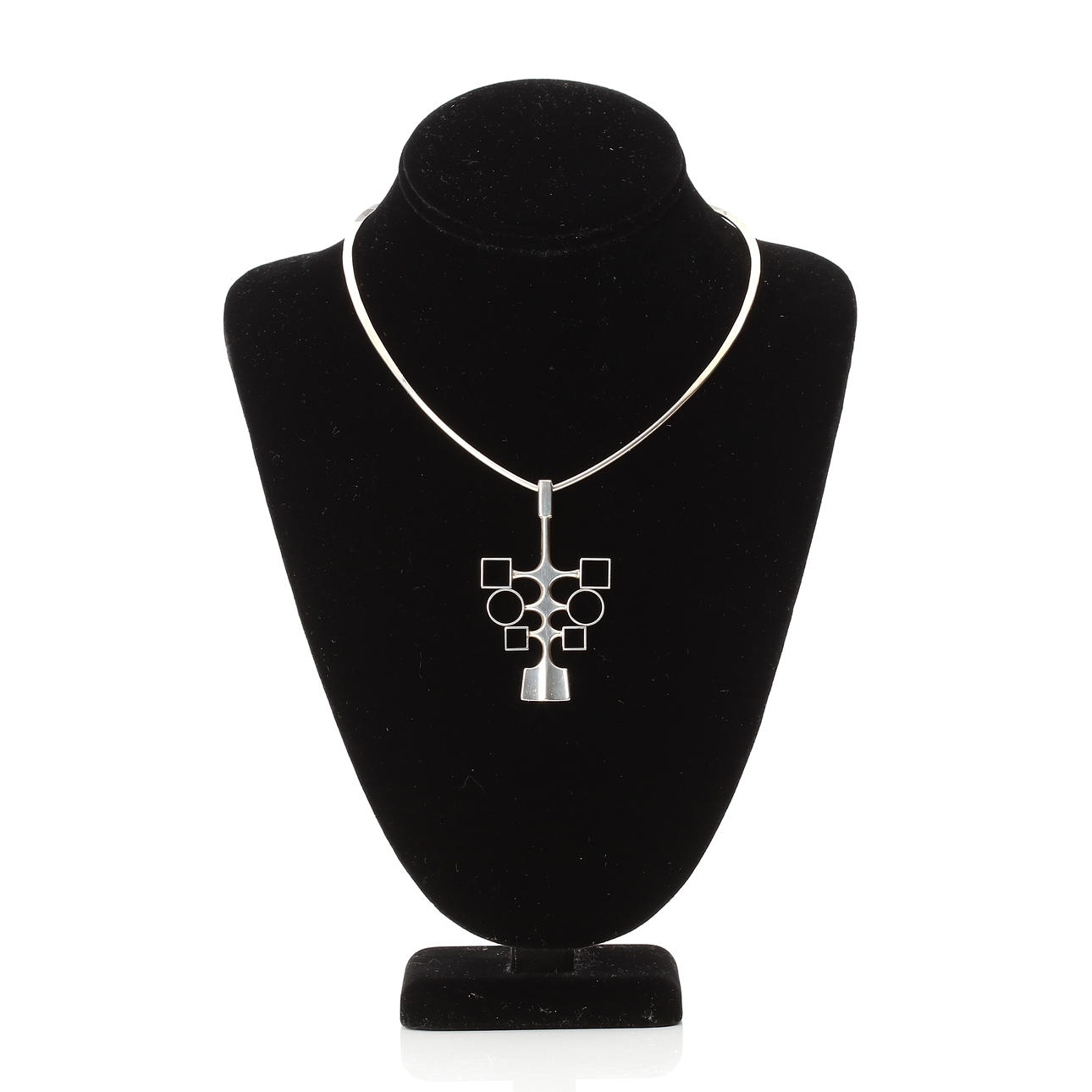 DAVID ANDERSEN, NECKLACE. Sterling silver, Norway.