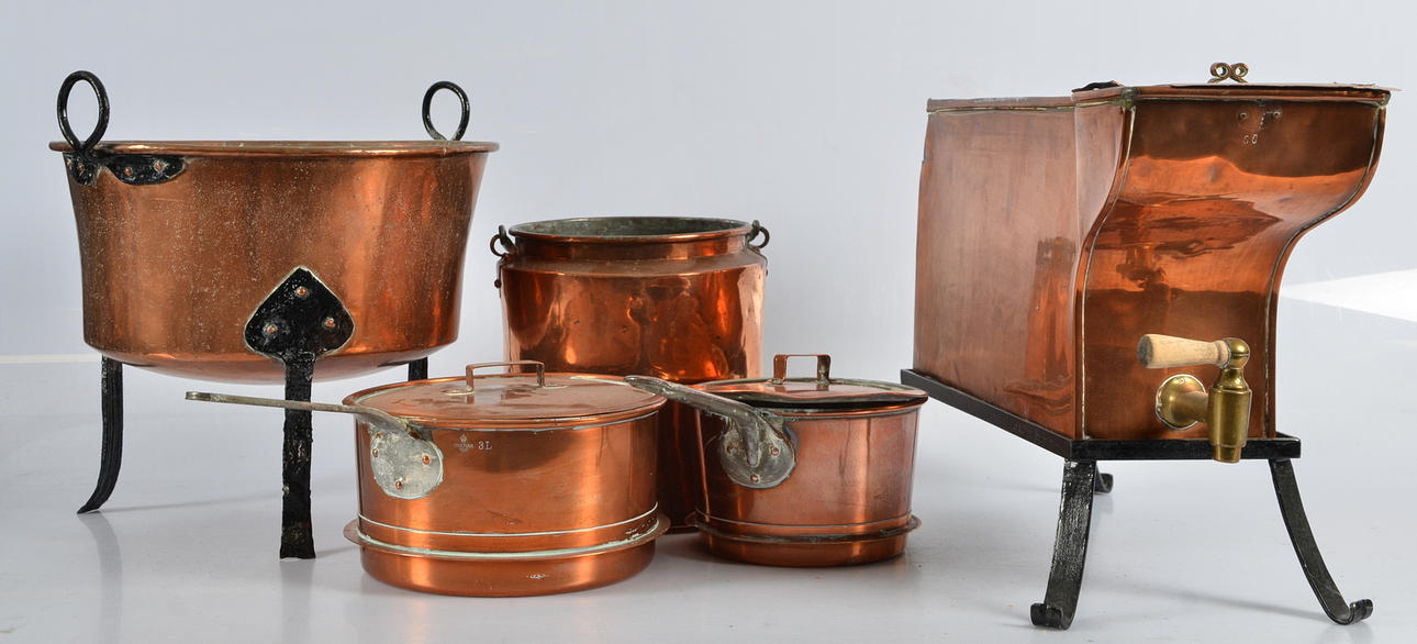 PARTI KOPPARFÖREMÅL, 5-delar.