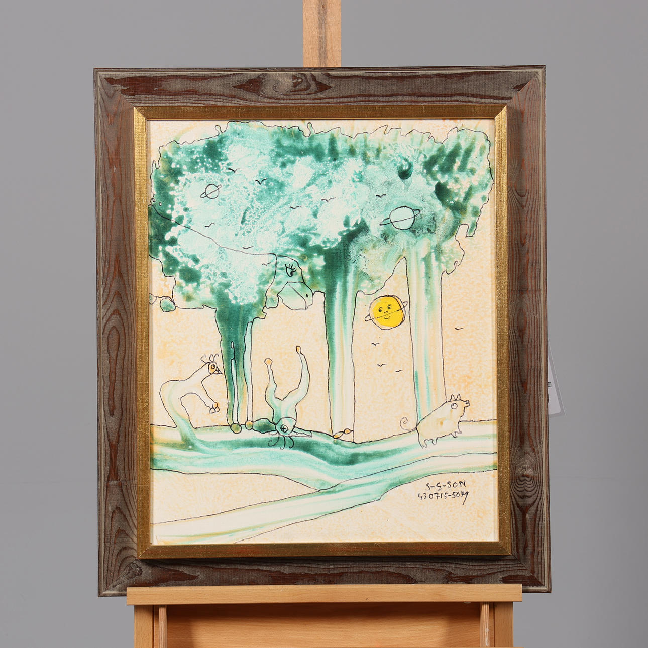 SVEN-GÖRAN SVENSSON. OIL ON CANVAS, signed.