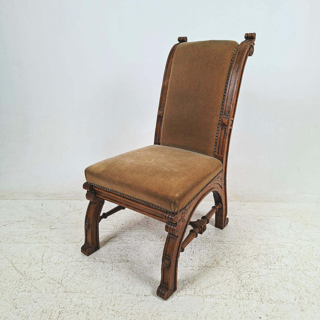 CHAIR, Neo-Renaissance, circa 1900.