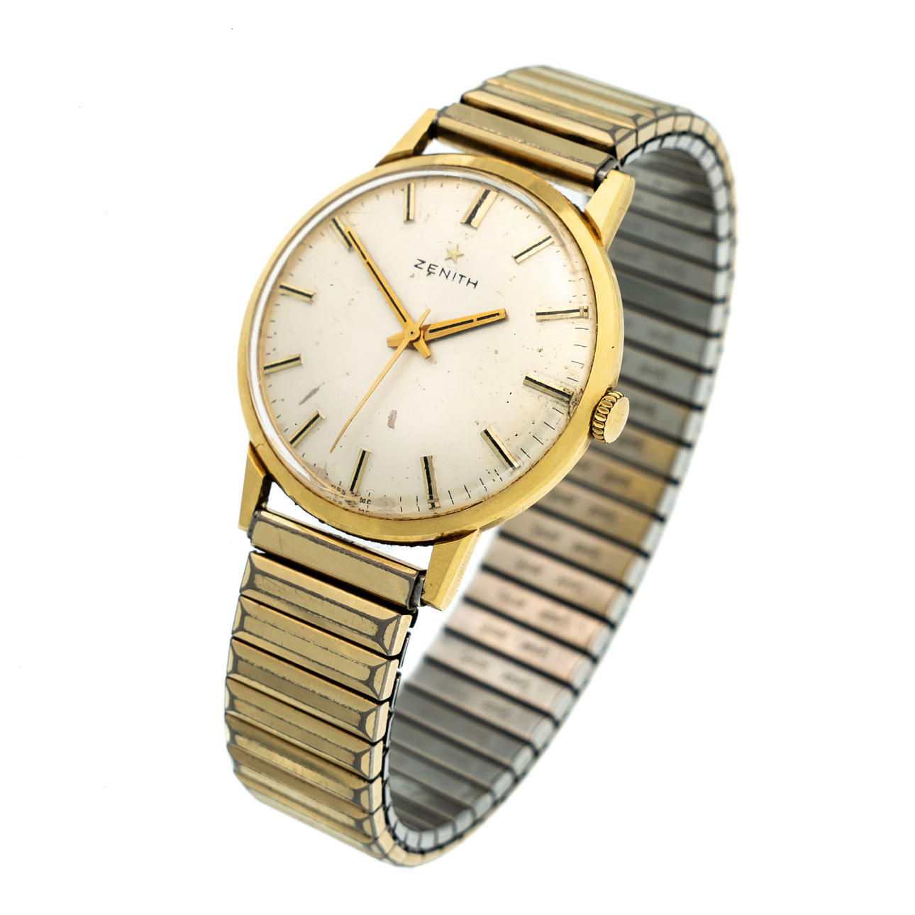 ZENITH. Wristwatch 18K Gold.