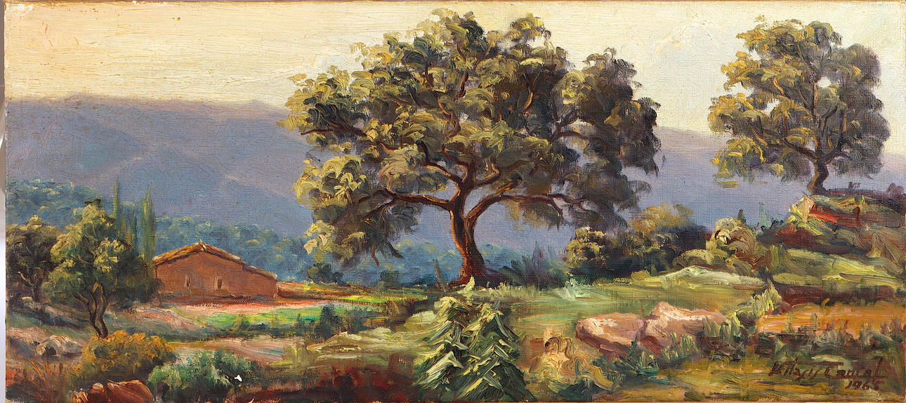 VILASÍS CANTAL. "Paisatge del Brull".