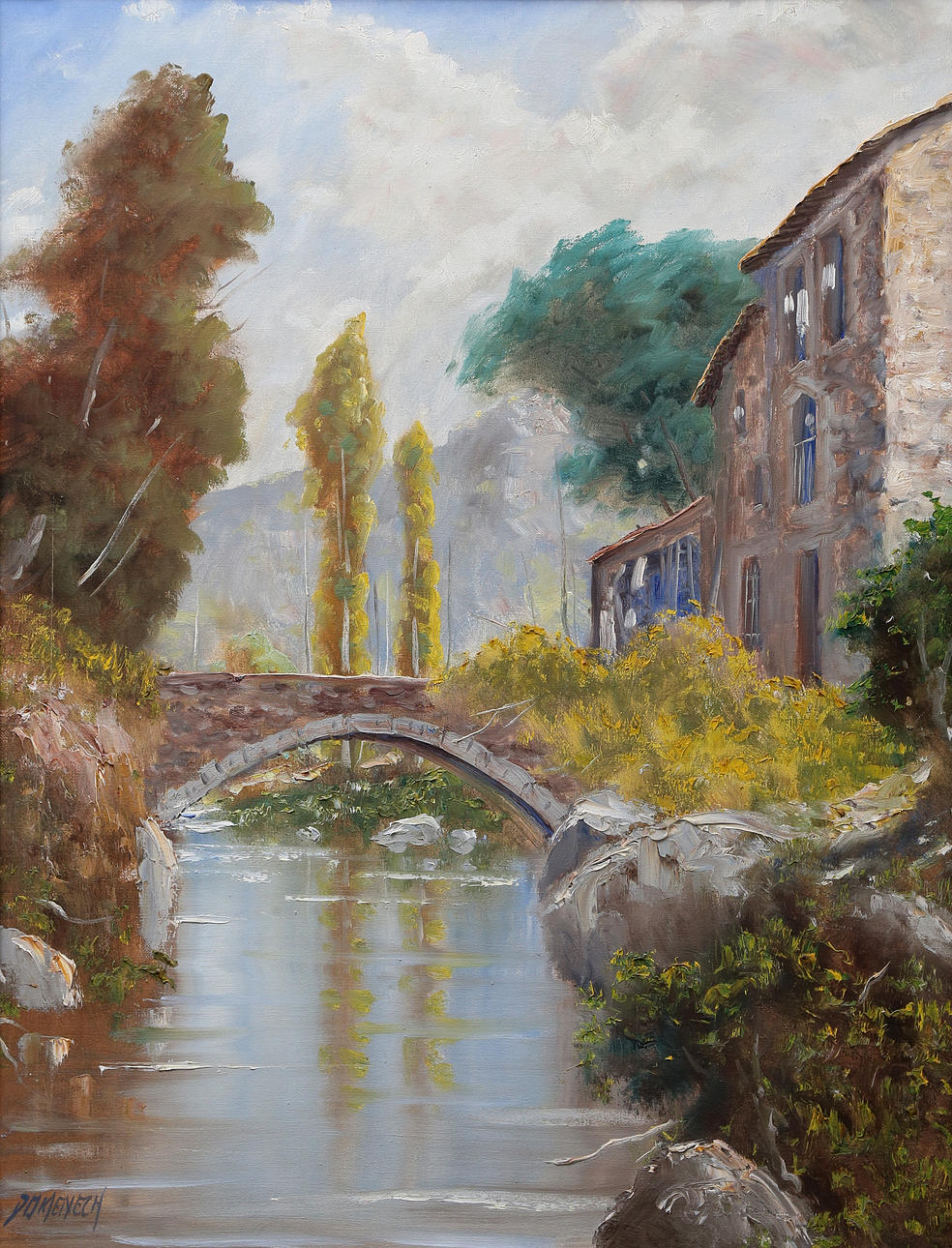 DOMENECH. Rural view.
