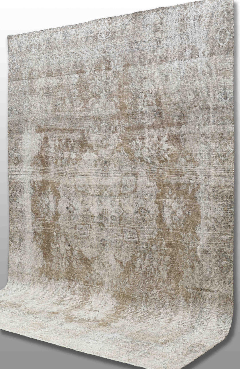 MATTA, ljus carpet vintage, (fine), 370 x 257 cm.