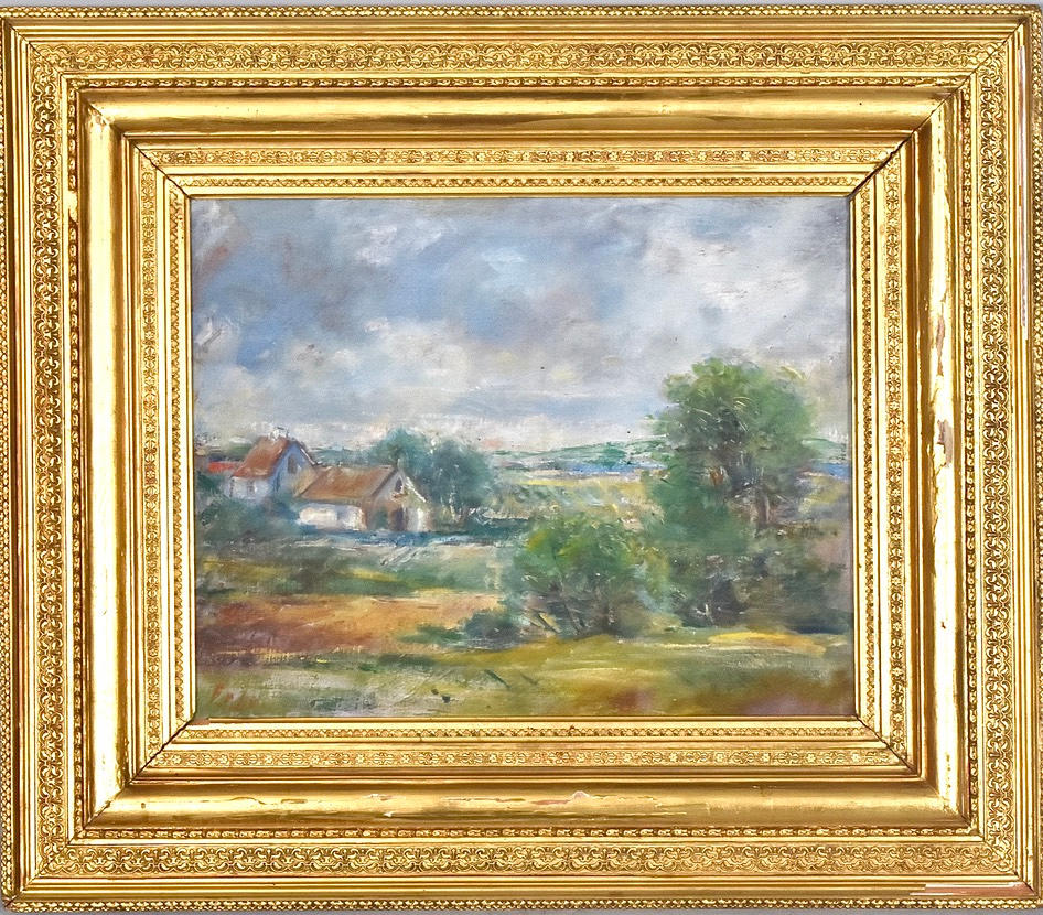 OIDENTIFIERAD KONSTNÄR. Oil on canvas.