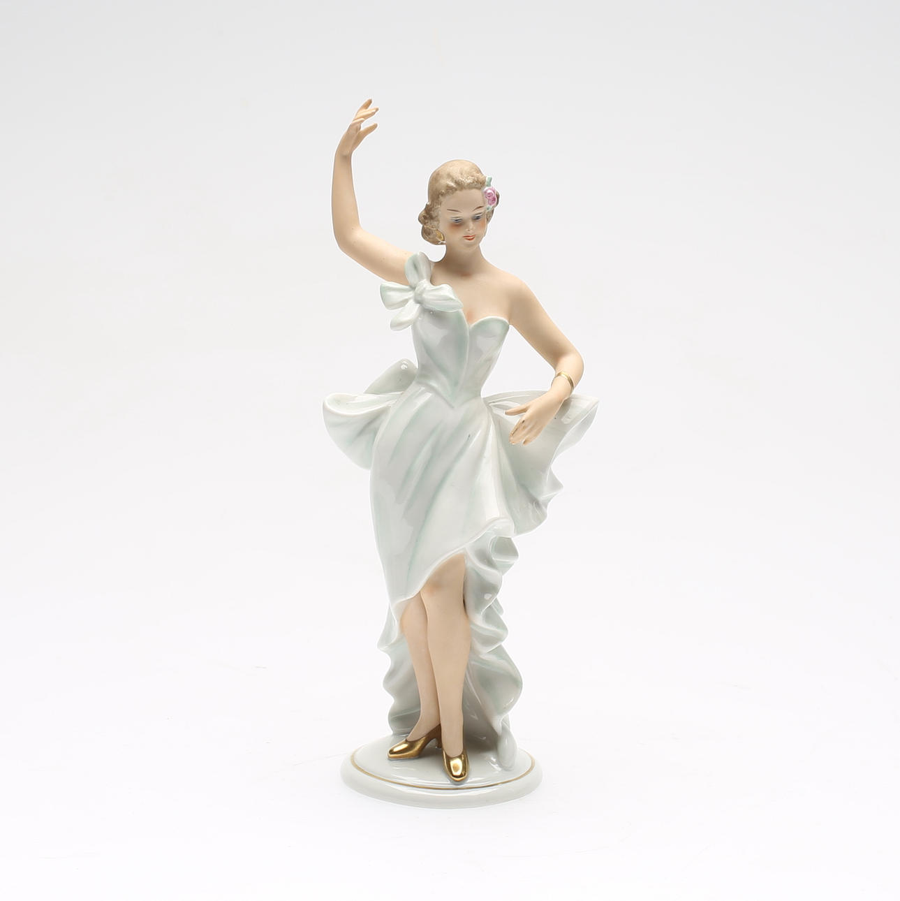 FIGUR, porslin, Wallendorf, Tyskland, 1900-talets andra hälft.