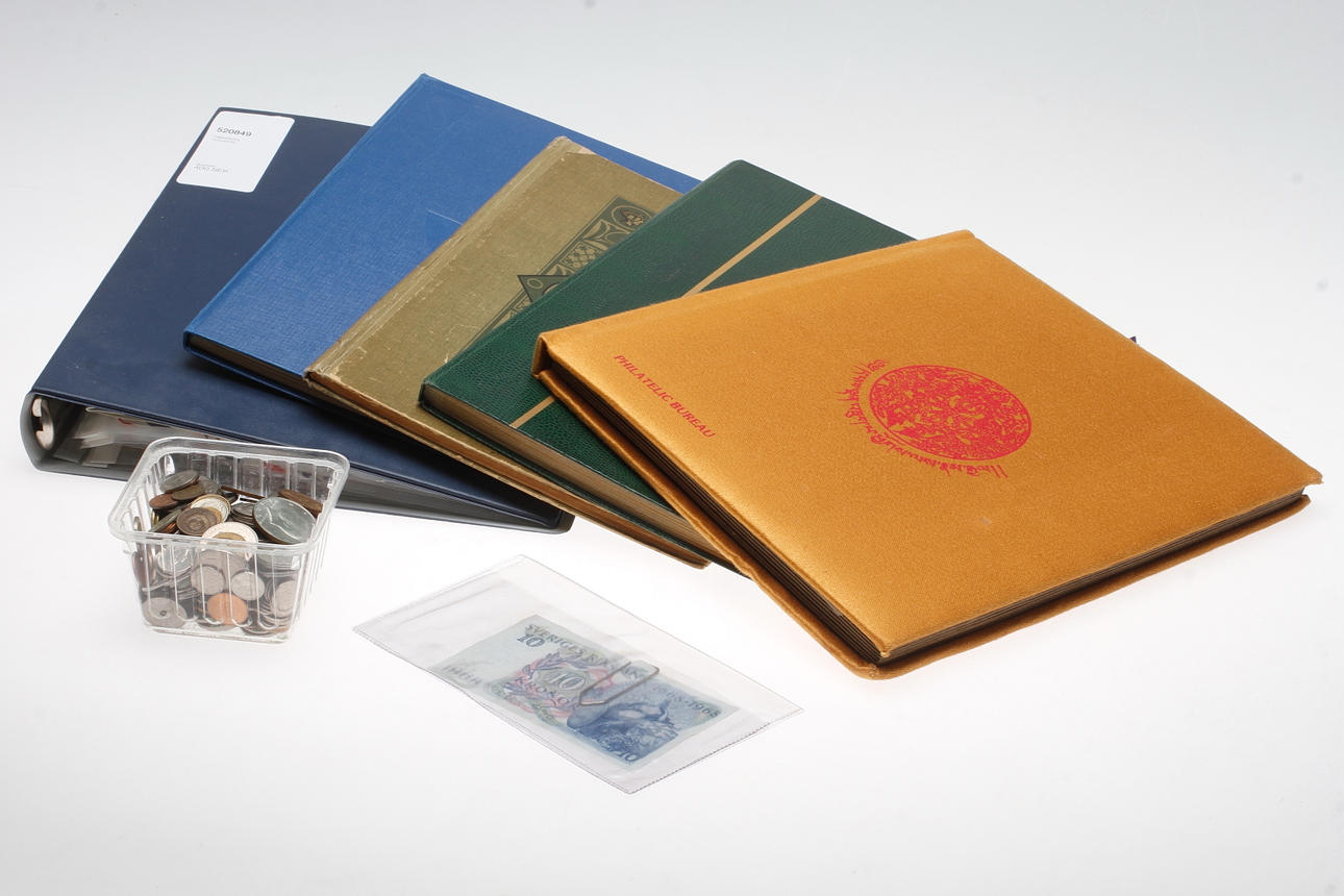 FRIMÄRKEN OCH MYNT.