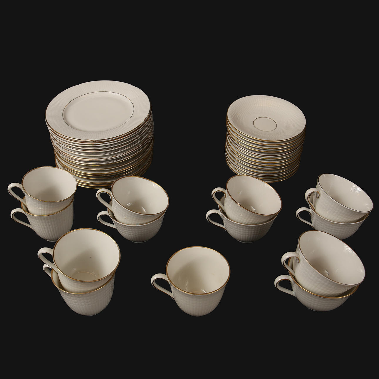 COFFEE SERVICE, Porcelain, blue Gracil Rörstrand.
