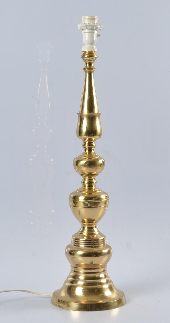 BORDSLAMPA, mässing, ABAB.