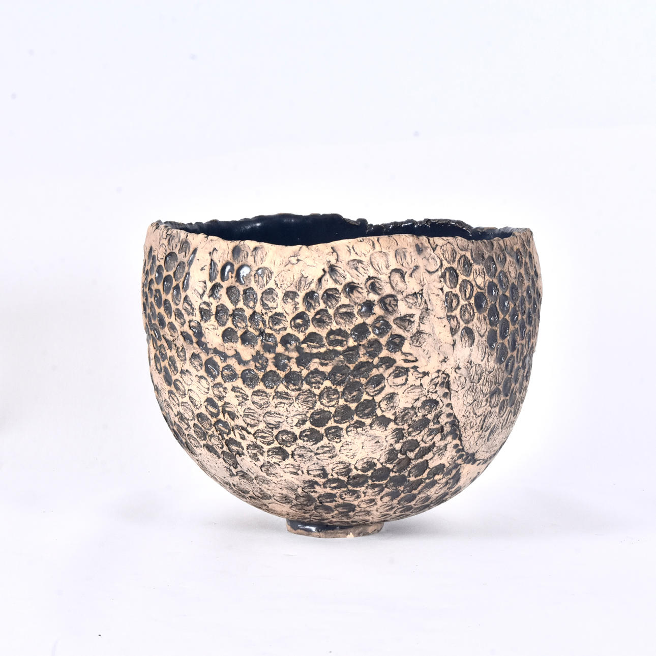 BIRTE TROLST. Bowl, ceramic, signed.