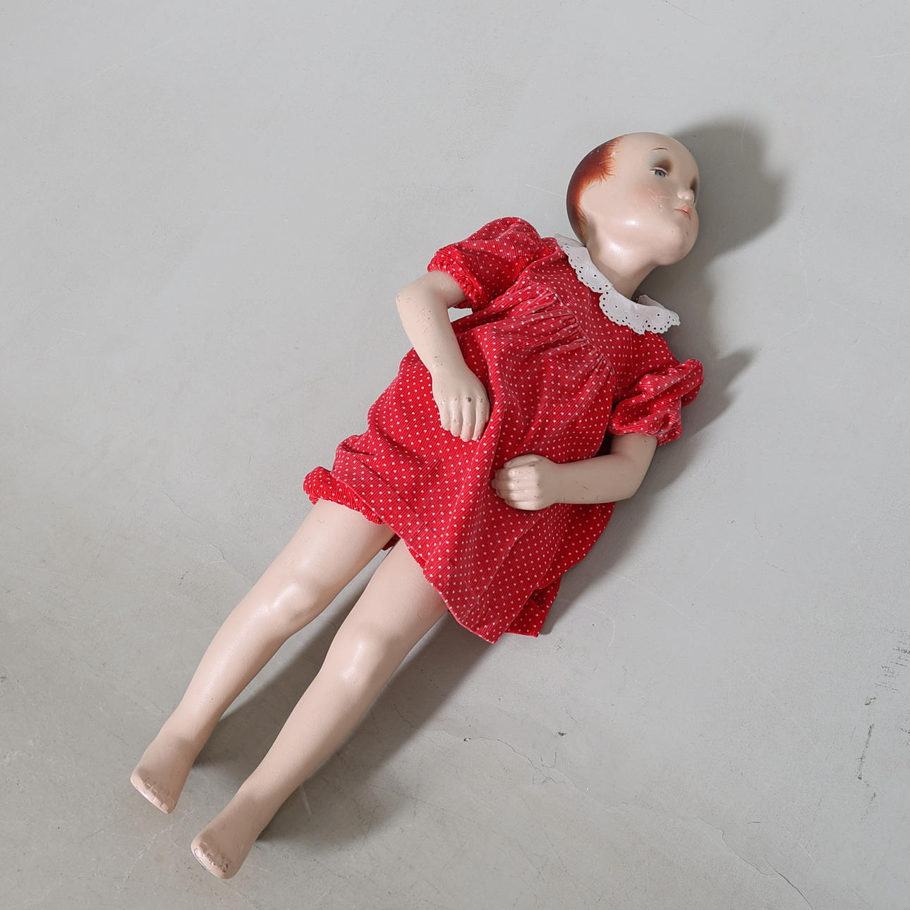 MANNEQUIN, child model, mid-20th century.