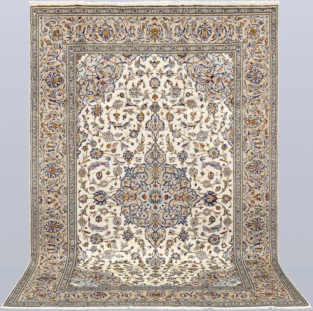 ORIENTMATTA. Ljus Keshan, 300 x197 cm.