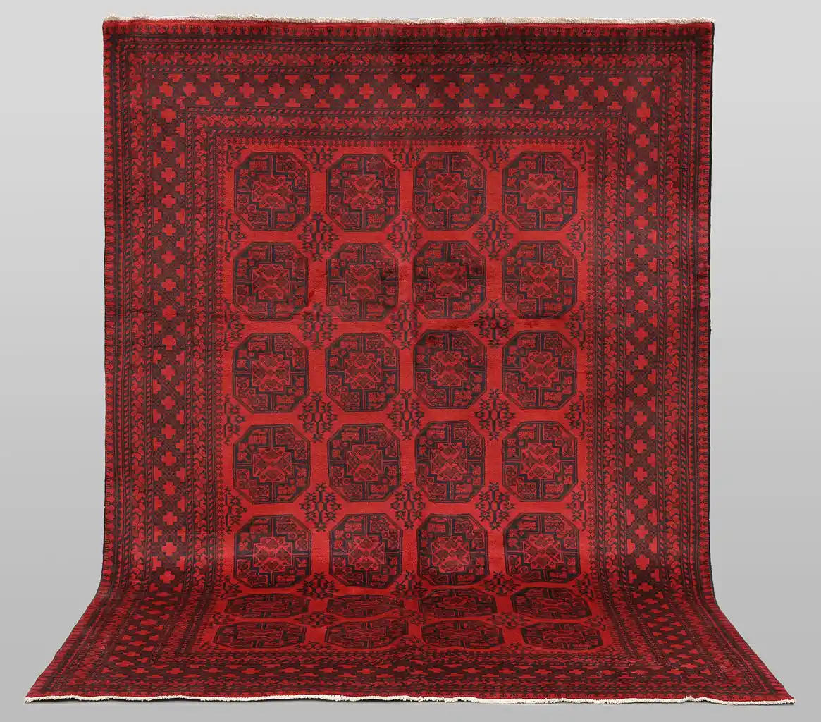 ORIENTMATTA. Afghan fine, 288 x 202 cm.