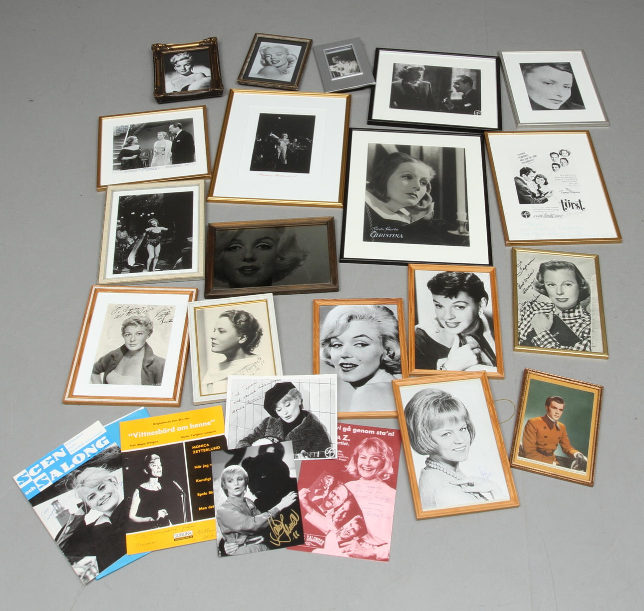 PORTÄTT, föreställande bla Monica Zetterlund och Betty Hutton.