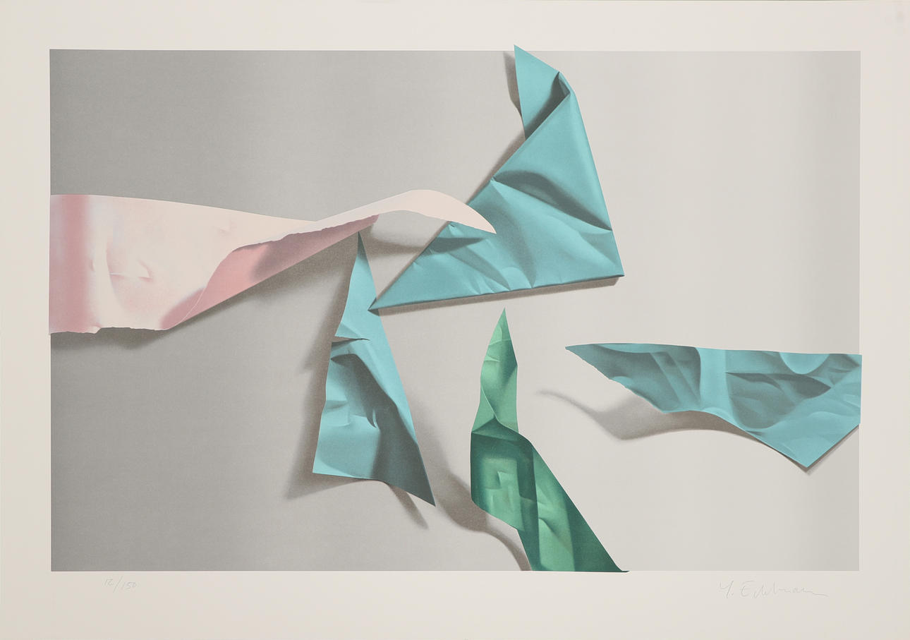 YRJÖ EDELMANN. "Five easy pieces", lithograph, signed and numbered 12/150.