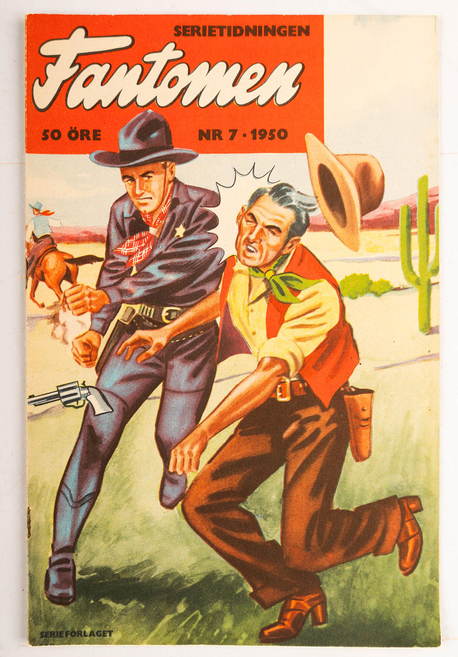 COMIC BOOK, Fantomen, no. 7, 1950.