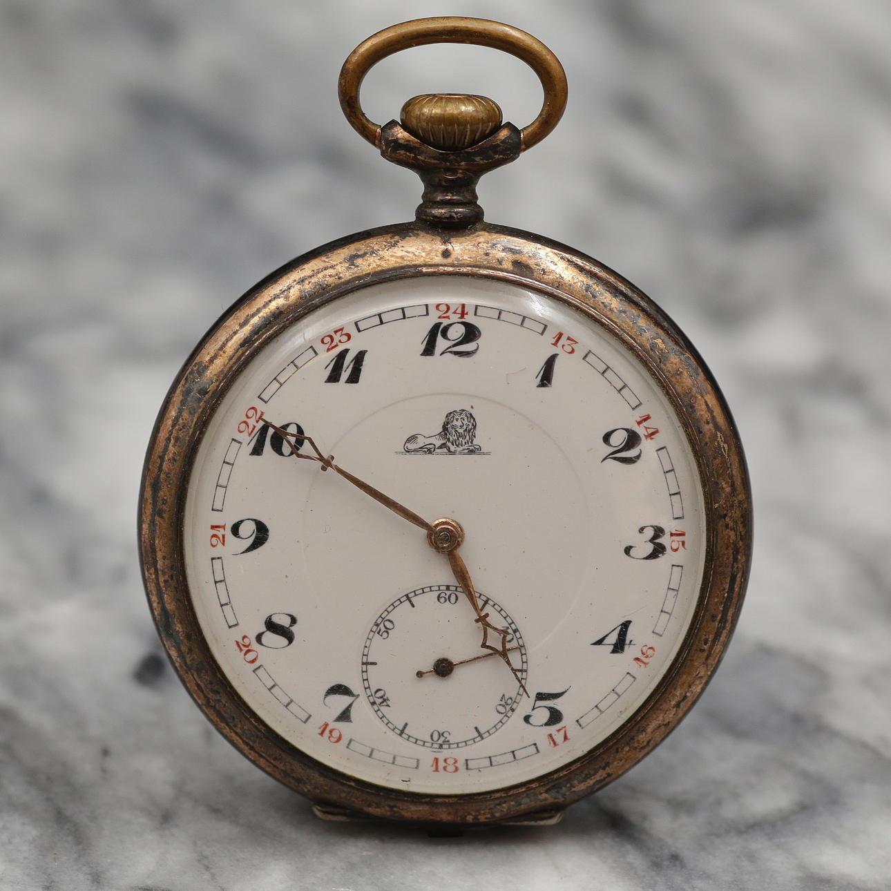 LEJON, POCKET WATCH, SILVER.