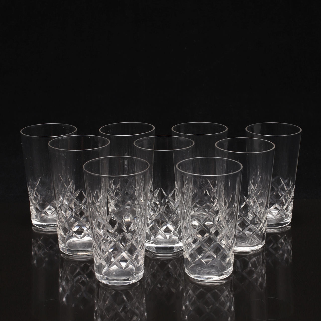 SELTERGLAS, 9 st, troligen "Bror" Kosta.