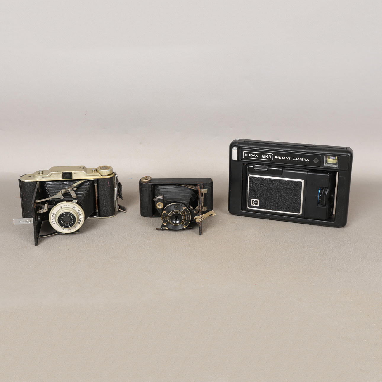 THREE VARIOUS CAMERA'S (3).