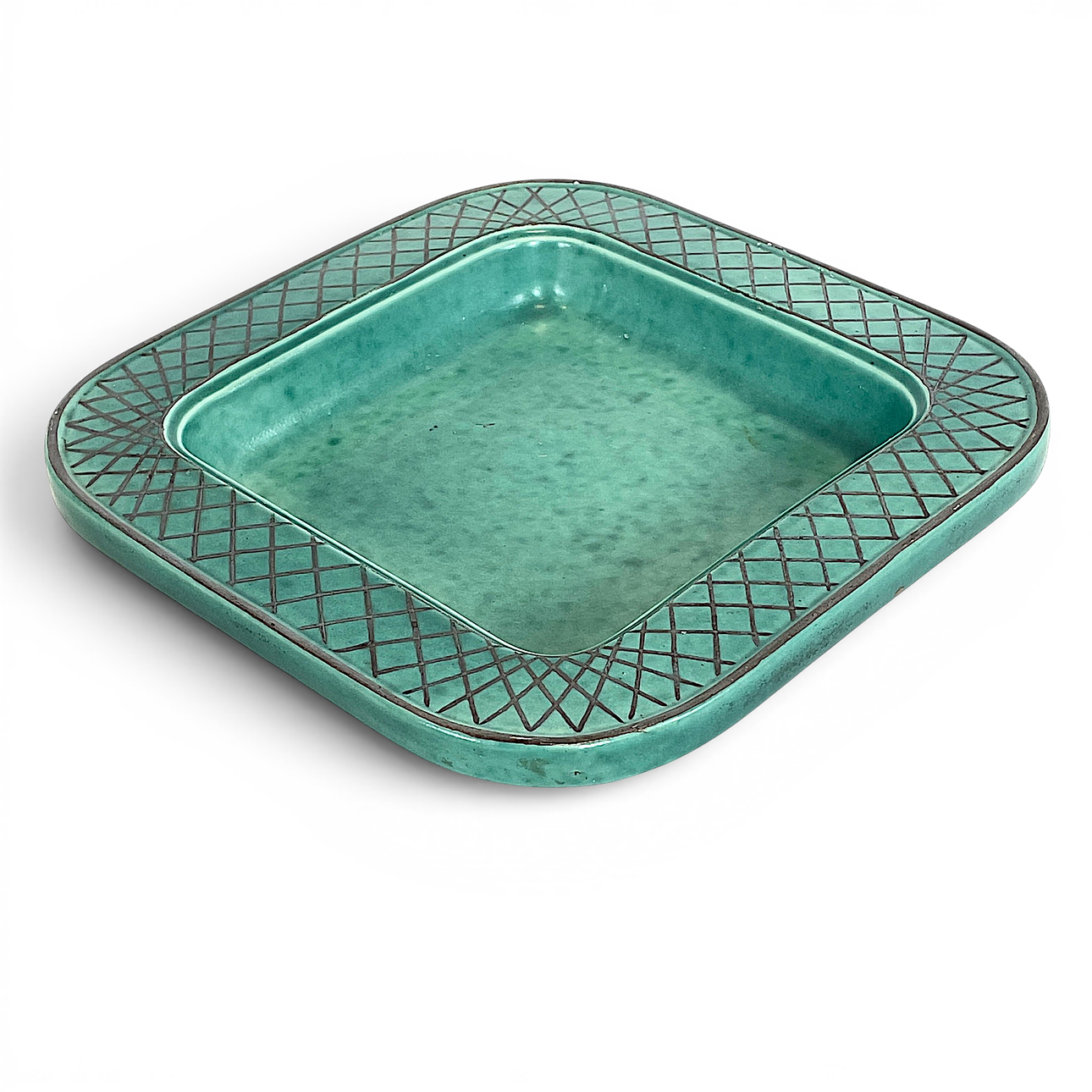 WILHELM KÅGE. Dish, "Argenta", stoneware, Gustavsberg.