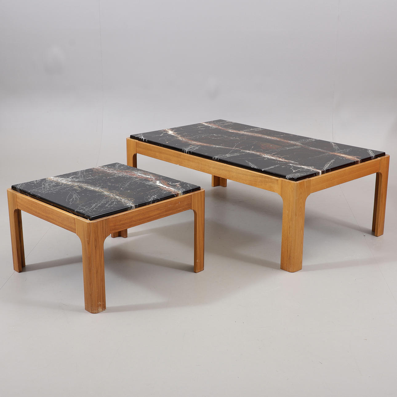 COFFEE TABLE and CORNER TABLE, 20th/21st century.