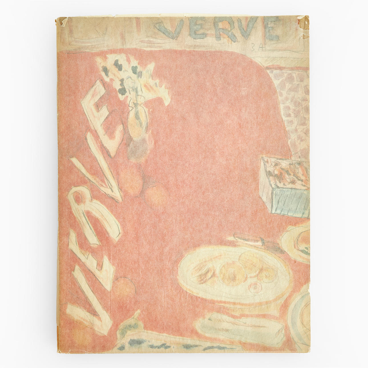 VERVE. An artistic and literary quarterly. No. 3, 1938. Rue Ferou, 4, Paris, 1938. Engelskspråkig utgåva