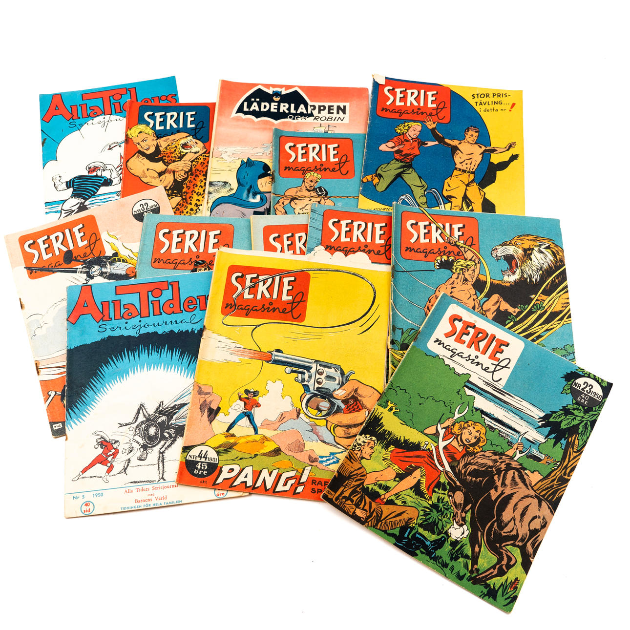COMIC BOOKS, 13 issues, 1950–1951.