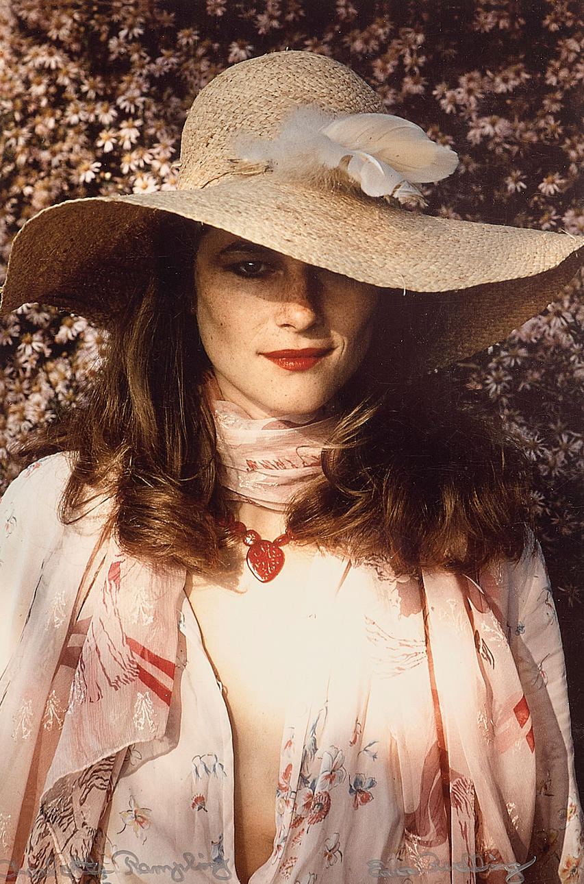EWA RUDLING. Fotografisk bild. Charlotte Rampling, C-print, Signerad